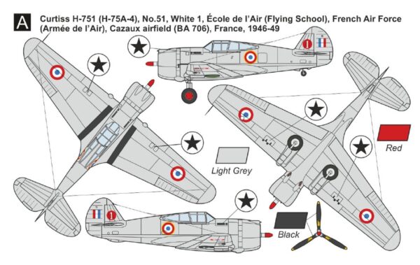 [MKM144180] Curtiss H-751/75A-7/Mohawk IV ,Evropa a zámoří‘ - Image 2