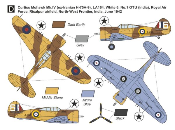 [MKM144180] Curtiss H-751/75A-7/Mohawk IV ,Evropa a zámoří‘ - Image 5