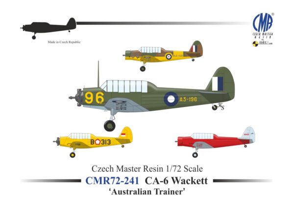 [CMR72-241] CA-6 Wackett ,Australský cvičný letoun‘