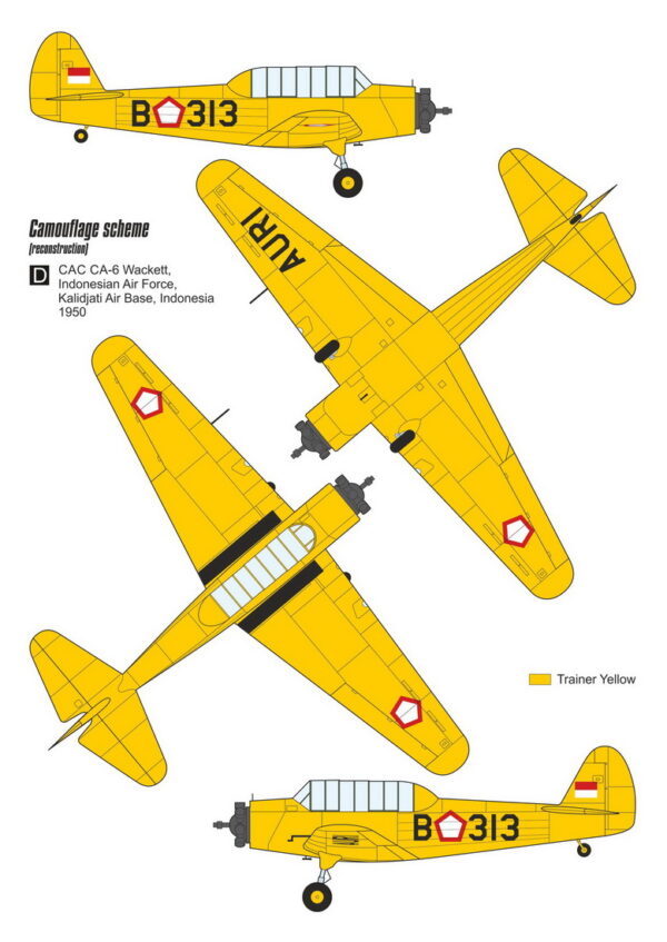 [CMR72-241] CA-6 Wackett ,Australský cvičný letoun‘ - Image 5