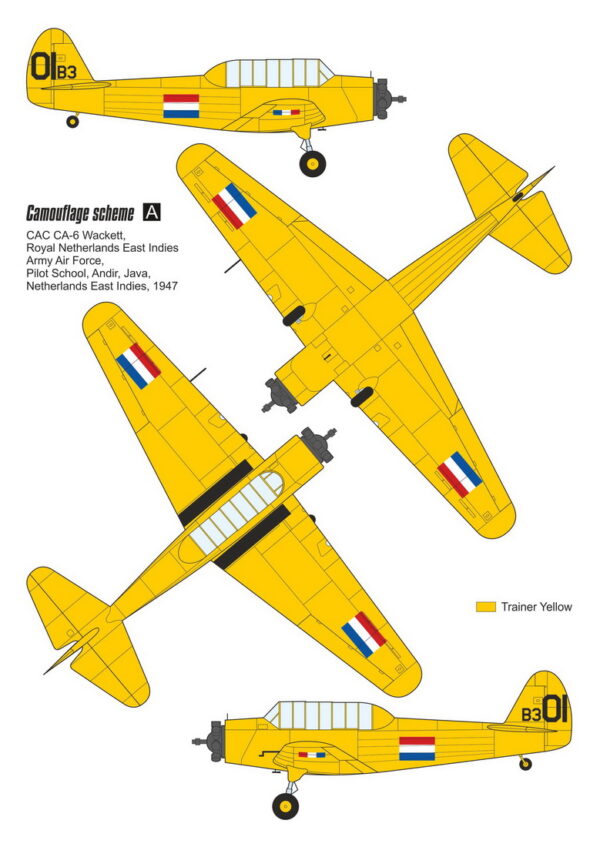 [CMR72-242] CA-6 Wackett ,V holandských barvách‘ - Image 2