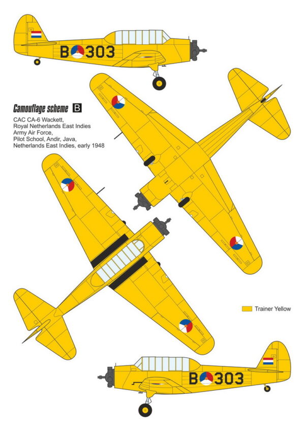 [CMR72-242] CA-6 Wackett ,V holandských barvách‘ - Image 3
