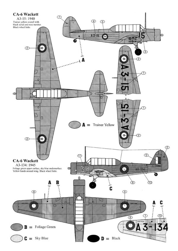 [CMR72-5089] CA-6 Wackett - Image 2