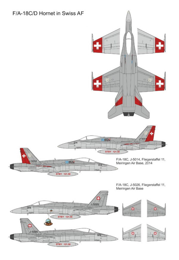 [DMF14426] F/A-18C/D Hornet švýcarské letectvo - Image 2