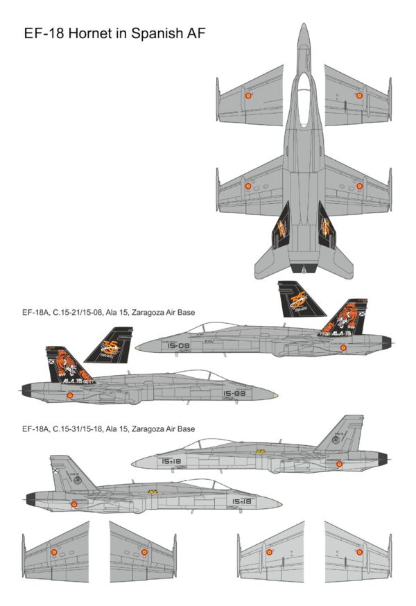 [DMF14427] EF-18A/B Hornet španělské letectvo - Image 2