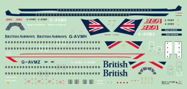 [DMK144-502] BAC 1-11-500 ,Na britském nebi‘ - Image 2