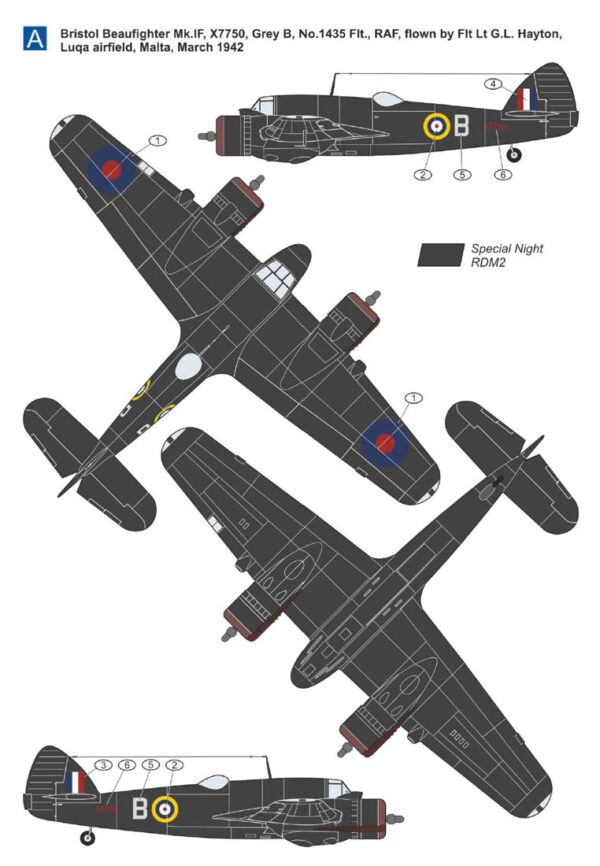 [MKM144181] Bristol Beaufighter ,Stíhací esa’ - Image 2