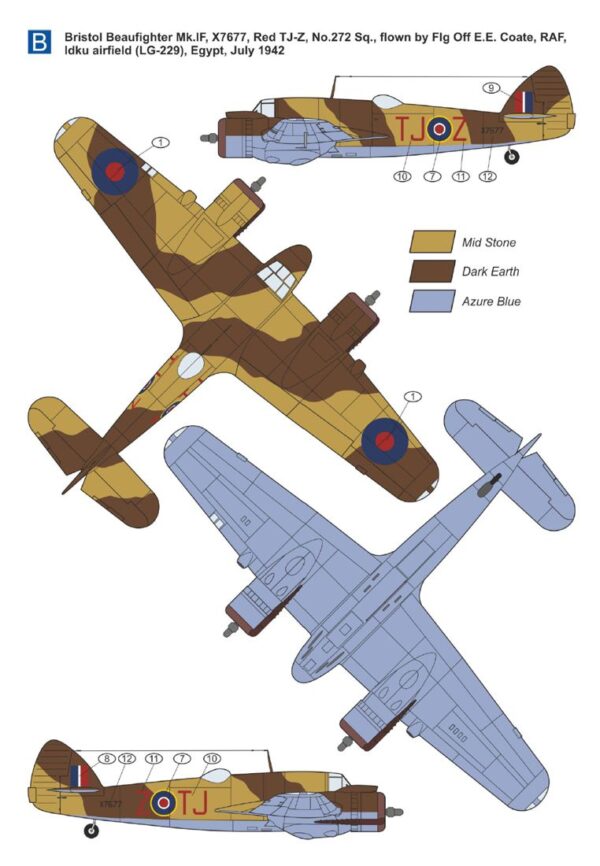 [MKM144181] Bristol Beaufighter ,Stíhací esa’ - Image 3