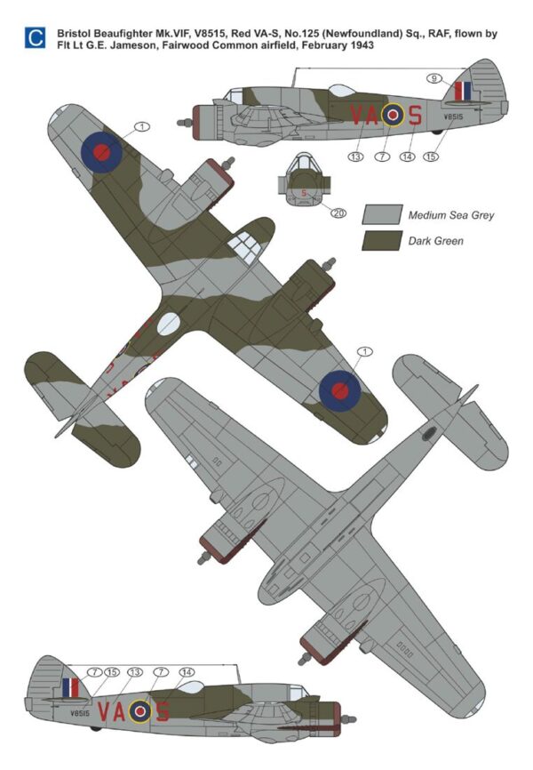 [MKM144181] Bristol Beaufighter ,Stíhací esa’ - Image 4