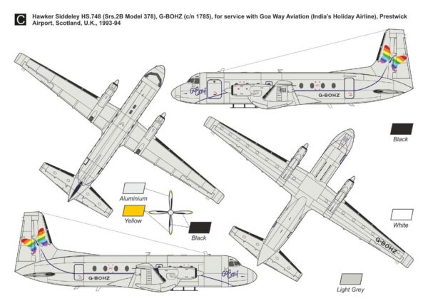 [MKM144182] HS/BAe.748 Srs.2B ,Super 748‘ - Image 4