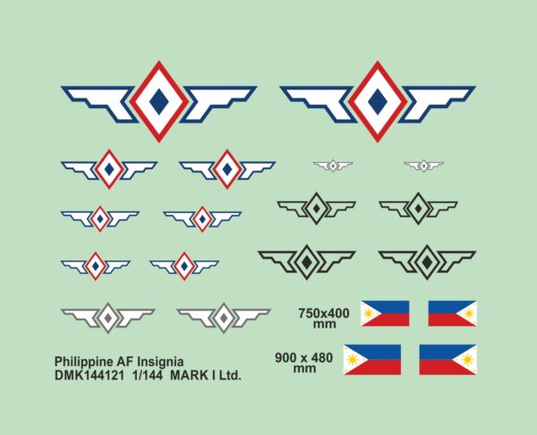 [DMK144121] Filipínské výsostné znaky (vč. low-vis) - Image 2