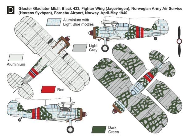 [MKM144183] Gloster Gladiatory ‚V Norsku‘ - Image 5