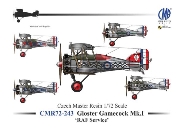 [CMR72-243] Gloster Gamecock Mk.I ,Služba v RAF‘