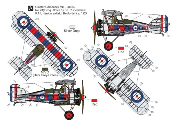 [CMR72-243] Gloster Gamecock Mk.I ,Služba v RAF‘ - Image 2