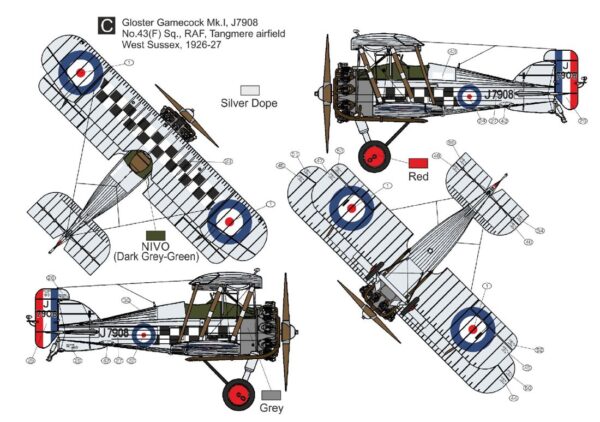 [CMR72-243] Gloster Gamecock Mk.I ,Služba v RAF‘ - Image 4