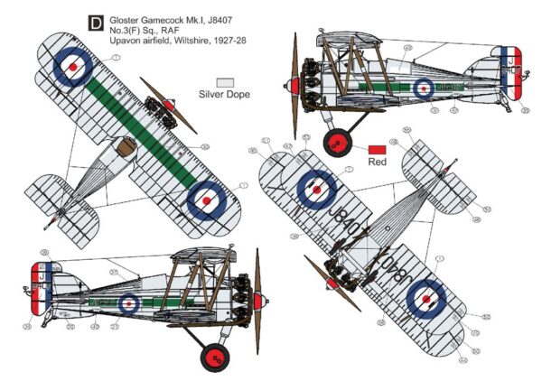 [CMR72-243] Gloster Gamecock Mk.I ,Služba v RAF‘ - Image 5