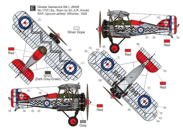 [CMR72-243] Gloster Gamecock Mk.I ,Služba v RAF‘ - Image 6