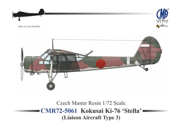 [CMR72-5061] Kokusai Ki-76 ‚Stella‘ (spojovací letoun Typ 3)