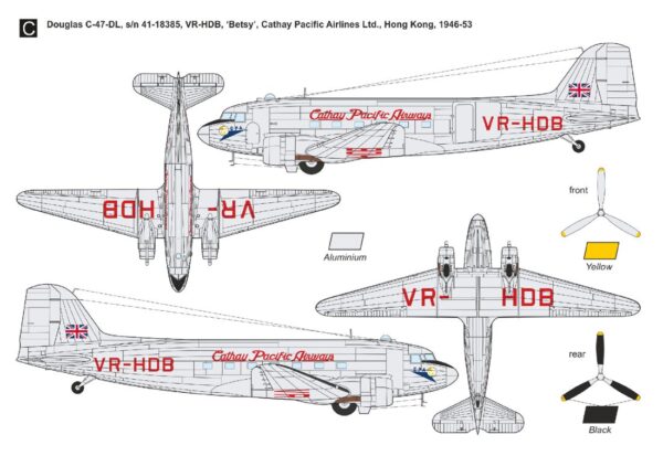 [DMF14430] Douglas DC-3 ,Poválečný dopravní letoun‘ - Image 5