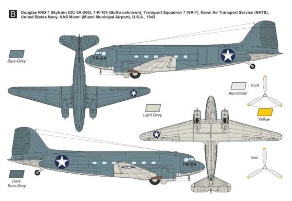 [DMF14432] Douglas C-47/R4D Skytrain/Dakota ,Služba ve 2. sv. válce‘ - Image 4