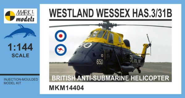 [MKM144004] Westland Wessex HAS.3/HAS.31B ,Protiponorkový vrtulník’