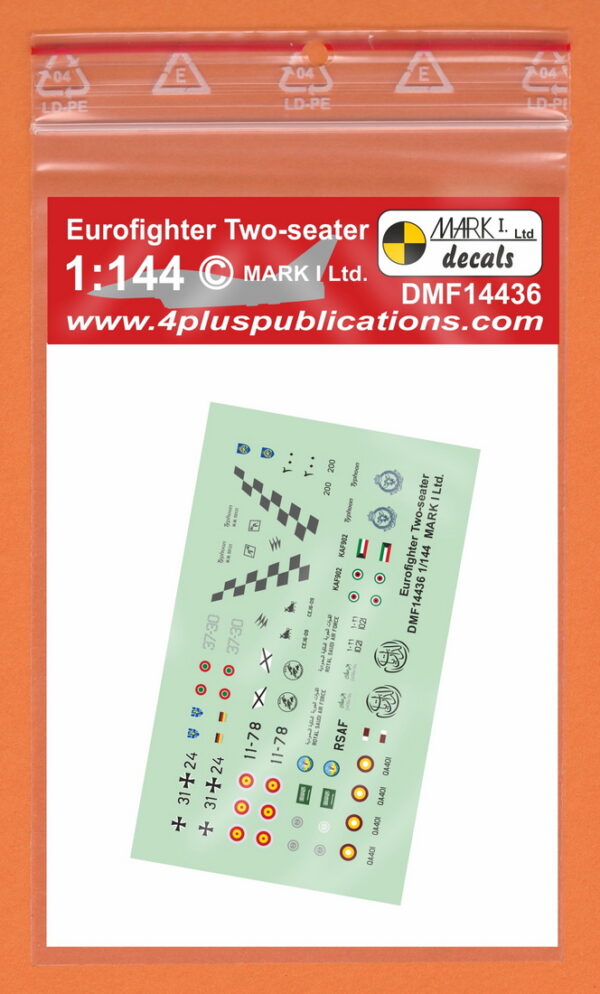 [DMF14436] Dvoumístné Eurofightery