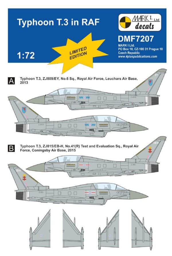 [DMF7207] Typhoon T.3 v RAF