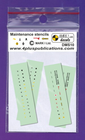 [DMS10] Aircraft Maintenance Stencils (various types)