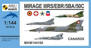 [MKM144168] Mirage IIIRS/IIIEBR/5BA/50C ,Canards‘