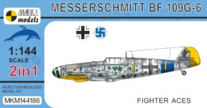 [MKM144186] Messerschmitt Bf 109G-6 ,Stíhací esa‘