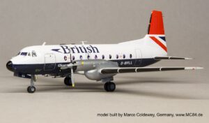 Model: Hawker Siddeley HS.748 British Airways