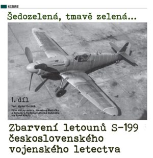Zbarvení letounů S-199 československého vojenského letectva, 1. díl