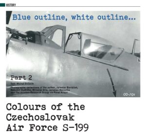 Paint schemes of the Avia S-199 in Czechoslovak AF, Pt. 2