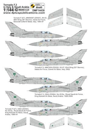 [DMF14438] Tornado F.3 in Italian & Saudi Arabian AF