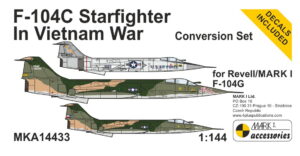[MKA14433] F-104C ‘In Vietnam War’ Conversion Set